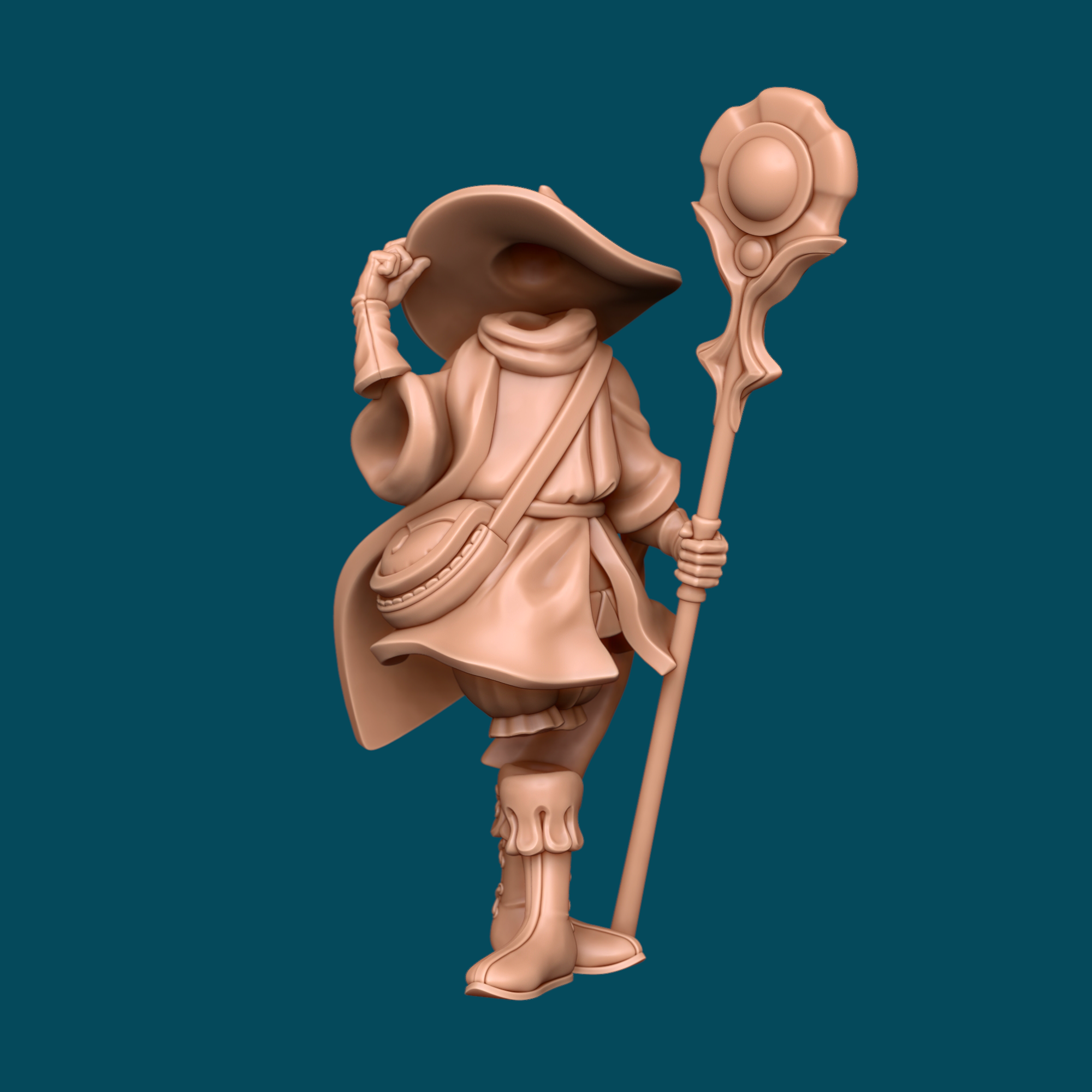 Remi, an invisible mage